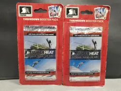 2 - Superheat Skateboard Trading Cards Game Booster Pack TCG CCG Konami New! - Image 1