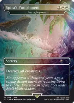 Spira's Punishment - Day of Judgement (Rainbow Foil) -Foil Near Mint MTG - Image 1