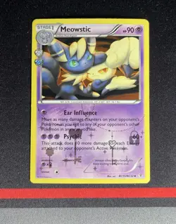 Pokemon Card - Meowstic Holo RC15/RC32 Generations Radiant Collection NM - Image 1