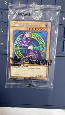 Yu-Gi-Oh! Adidas Dark Magician ADC1-EN001 Factory Sealed Promo Card BRAND NEW! - Image 3