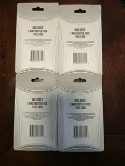Pokemon Sun & Moon Unbroken Bonds Lot - x4 Sealed Dollar General Mini (3 cards) - Image 2