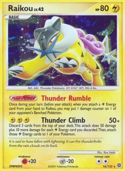 Seadra 37/101 EX Dragon Frontiers Reverse Holo STAMPED Pokemon Card AND RAIKOU - Image 3