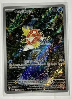 Pokemon TCG Magikarp Scarlet & Violet Paldea Evolved Card 203/193 - Image 1