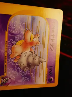 MP JAPANESE Pokemon WILL'S SLOWBRO Card VS Set Series 072/141 Non-Holo#2 - Image 2