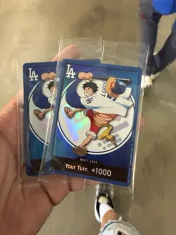 2026 Los Angeles Dodgers One Piece Night Promo Card 7/2/26 (ONLY 1 LEFT) - Image 1