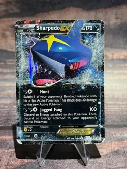 Sharpedo EX 91/160 Ultra Rare XY - Primal Clash Pokemon Card HP - Image 1
