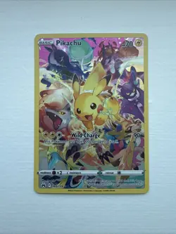 Pokemon Pikachu TCG Card Crown Zenith 160/159 Holo Secret Rare NM/Mint Condition - Image 1