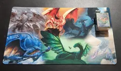 MTG MagicCon Chicago 2025 Exclusive Dragon Shield Playmat with Matching Sleeves - Image 1