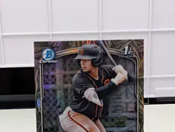 Jhonny Level 2025 Bowman Chrome SSP Sunflower Seed Refractor BCP-147 Snack pack - Image 2