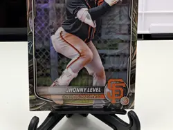 Jhonny Level 2025 Bowman Chrome SSP Sunflower Seed Refractor BCP-147 Snack pack - Image 3