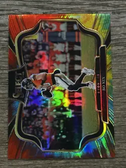 2025 Panini Select BO NIX Field Level Tie-Dye Prizm SP /25 DEN BRONCOS #411 - Image 1