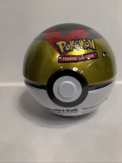 2021 Level Ball Pokeball Tin D21 | Sun&Moon Cosmic Eclipse | Pokemon TCG |Sealed - Image 1