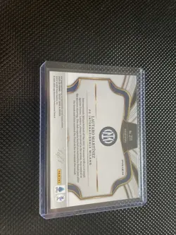 Lautaro Martinez Inter Milan 1/1 Field Level Panini Select - Image 2