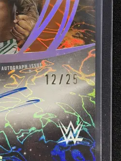 2025 Topps Universe WWE Shawn Spears Next Level Auto 12/25 - Image 3