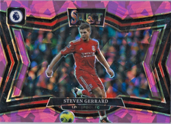 2024-25 Panini Select Premier League - Field Level Steven Gerrard #247 Pink Ice - Image 1