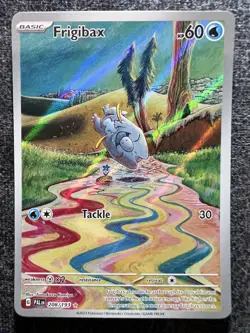 Frigibax 208/193 Illustration Rare Pokemon Card NM - Image 1
