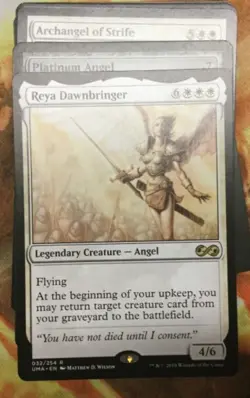 Commander-ANGEL DECK -REYA -EDH -WHITE-ARTIFACT-100 Card MTG - RTP-RARES-MYTHIC - Image 1