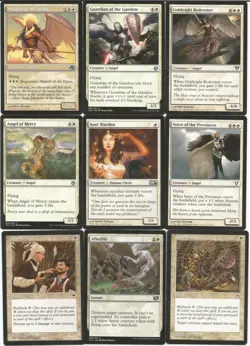 Commander-ANGEL DECK -REYA -EDH -WHITE-ARTIFACT-100 Card MTG - RTP-RARES-MYTHIC - Image 5