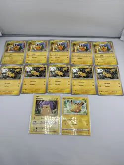 Pikachu Pokemon TCG Cards - Lot of 12 - Image 1