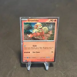 Growlithe 024 Sv: Scarlet & Violet Black Star Promo Cards Cosmo Holo - Image 1