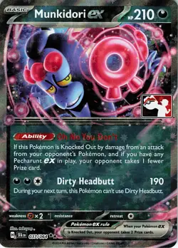 Munkidori ex Holo Double Rare Prize Pack Series Cards 037/064 NM - Image 1