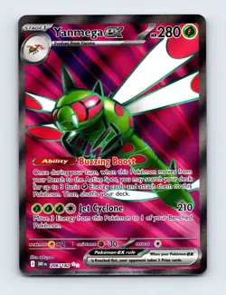 NM Yanmega ex 206/182 Destined Rivals Ultra Rare Pokemon Card - Image 1