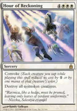 Hour of Reckoning - Medium Play MTG Ravnica - Image 1
