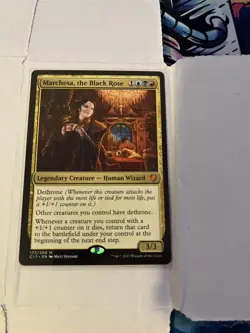 Marchesa, the Black Rose #177/309 Mythic Commander Set 2017 (C17) - Image 1
