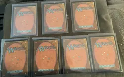 7x Forest - 4th Edition - MTG - Alternate Arts - Nrmt - Image 2