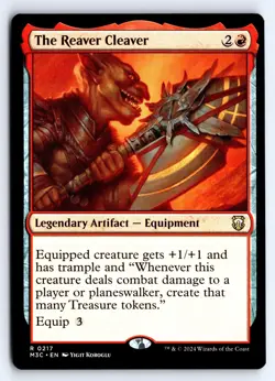 The Reaver Cleaver 217 Rare Commander: Modern Horizons 3 Magic: The Gathering NM - Image 1