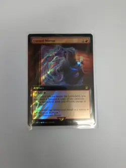 MtG Doctor Who Cursed Mirror Surge Foil Extended Art Magic Gathering R 1065 - Image 1