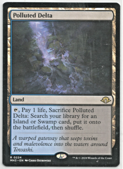 MTG - Polluted Delta - Modern Horizons 3 - Reg - ENG - NM - Image 1