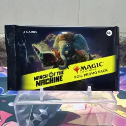 Magic The Gathering March of the Machine Foil Promo Pack English Sealed #ML - Image 1