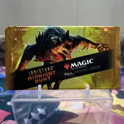 MTG: Innistrad Midnight Hunt FOIL Promo Pack - SEALED #ML - Image 1