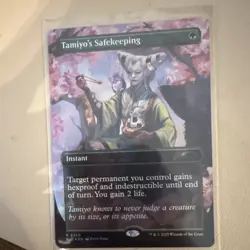Tamiyo's Safekeeping 2320 Secret Lair Drop Green Rare Instant Borderless ENG - Image 1