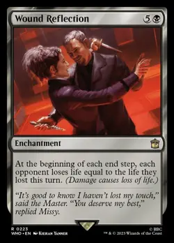 MTG Wound Reflection, NM-Mint, English Universes Beyond: Doctor Who - Image 1