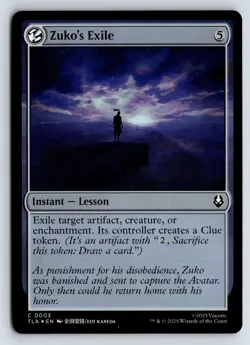 Zuko's Exile FOIL C Avatar: The Last Airbender 3 NM - Image 1