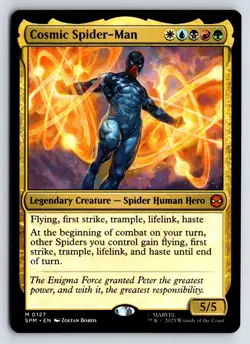 Cosmic Spider-Man M Marvel's Spider-Man 127 NM - Image 1