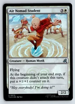 Air Nomad Student FOIL U Avatar: The Last Airbender: Eternal-Legal 75 NM - Image 1