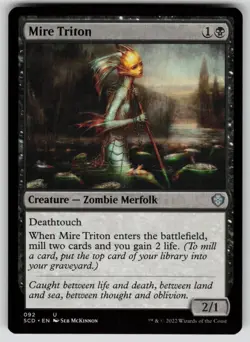 Mire Triton Normal U Starter Commander Decks 92 NM - Image 1