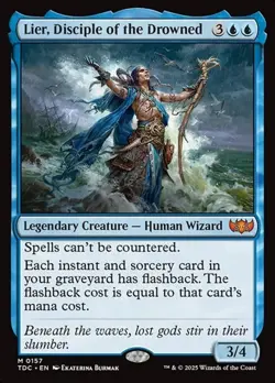 1x Lier, Disciple of the Drowned NM Eng MTG - Commander Dragonstorm - Image 1
