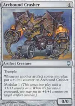 1x Arcbound Crusher Moderate Play MTG Magic - Kid Icarus - - Image 1