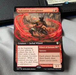Naktamun Lorespinner (Extended Art) Commander: Secrets of Strixhaven Regular - Image 1