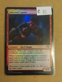 Infernal Captor - 125 - Foil - MH3 - NM - MTG Magic the Gathering - Image 1
