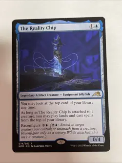 The Reality Chip Kamigawa: Neon Dynasty #74 Rare - Image 1
