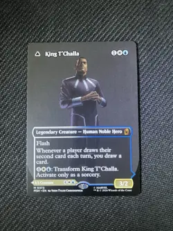 Marvel Super Heroes #373 King T'Challa (Borderless) (0373) - Image 1