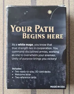 MAGIC THE GATHERING WHITE MAGE STARTER PACK (Sealed Contents) 2019 - Image 2