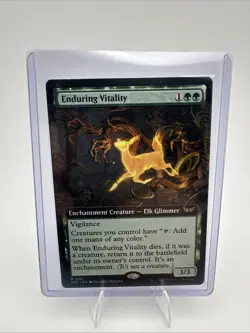 Enduring Vitality - Extended Art Regular - Duskmourn: House of Horror - Image 1
