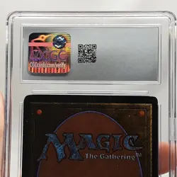 MTG - Revised - Bad Moon - Graded - CGC 5.5 - Vintage - Image 5