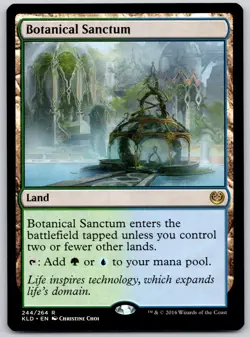 Botanical Sanctum 244 Rare Kaladesh Magic: The Gathering Lightly Played - Image 1